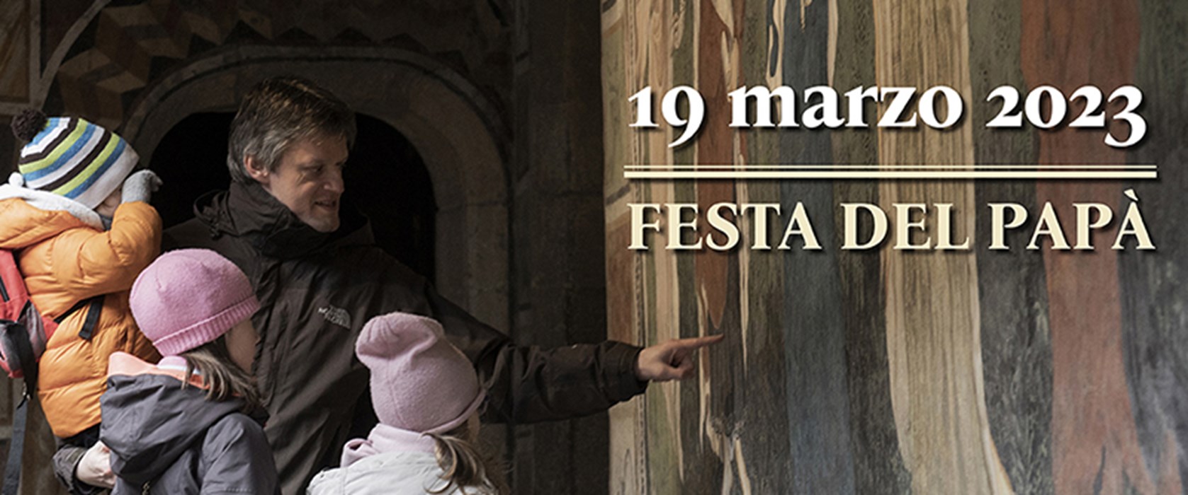 Festa del papà banner first